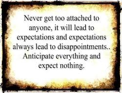 do not expect