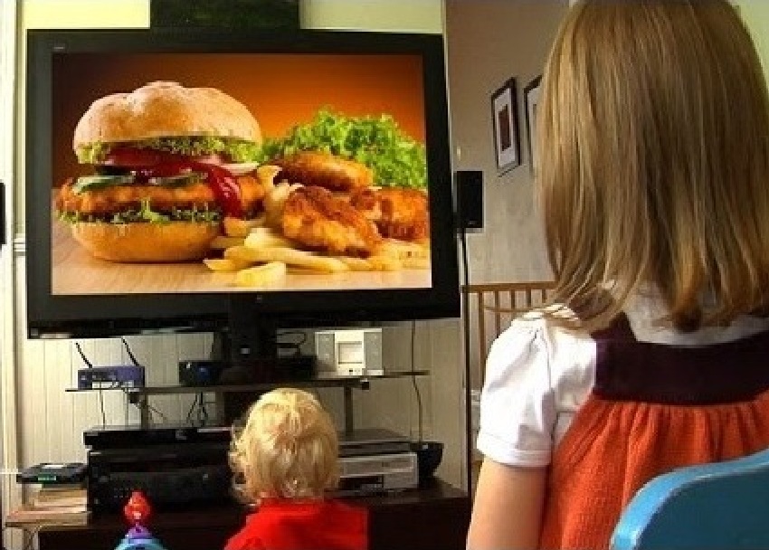 food tv and child