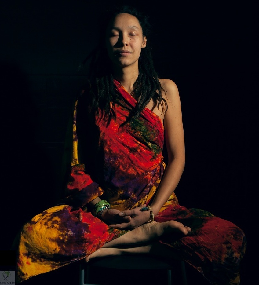 woman meditation