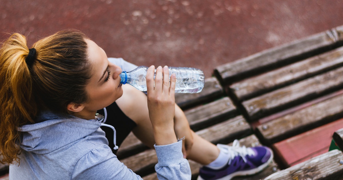 drinking water