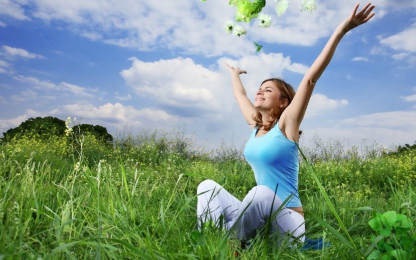 happy girl
